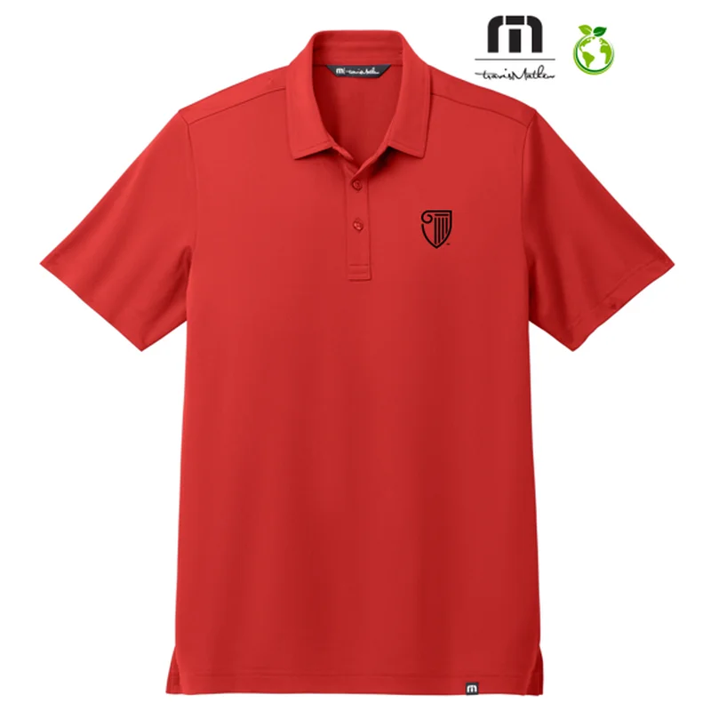 NEW STRAYER TravisMathew Cabana Solid Polo - Crimson