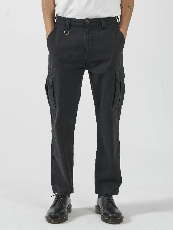 Slacker Union Cargo Pant - Black