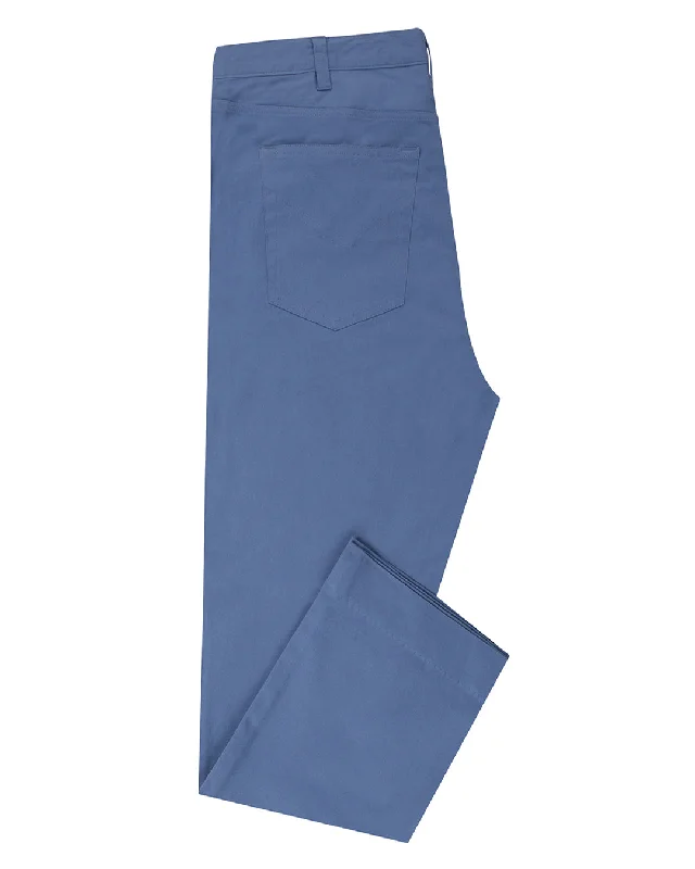 Steel Blue Twill Chino