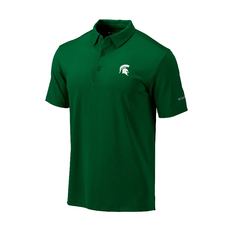 Michigan State Columbia Omni-Wick Drive Polo