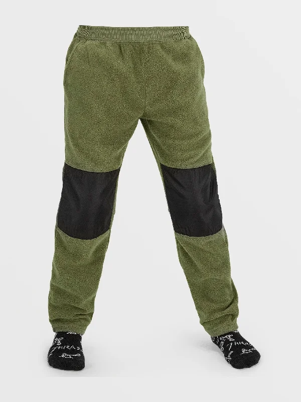 Kids Polar Fleece Pants - Military